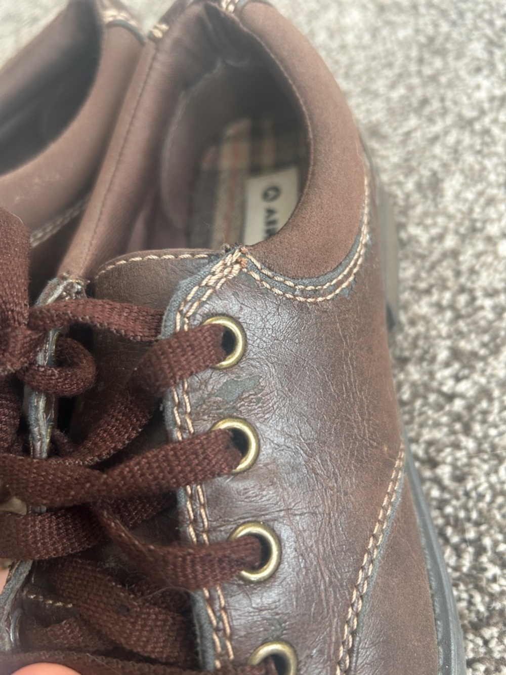 Women’s Size 7 Vintage faux leather Airwalk Oxford Shoes - Picture 7 of 8